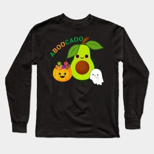 Aboocado Halloween Avocado Long Sleeve T-Shirt